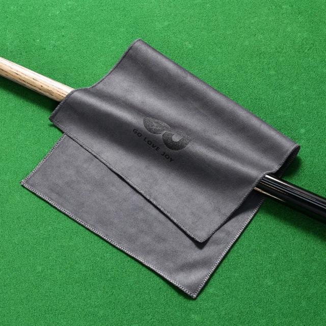 Toalha de Limpeza de Taco de Sinuca em Microfibra e Camurça 40x24cm