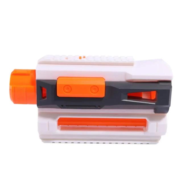 Decoração de Tubo Frontal para Arma de Brinquedo Série Elite Laranja Cinza