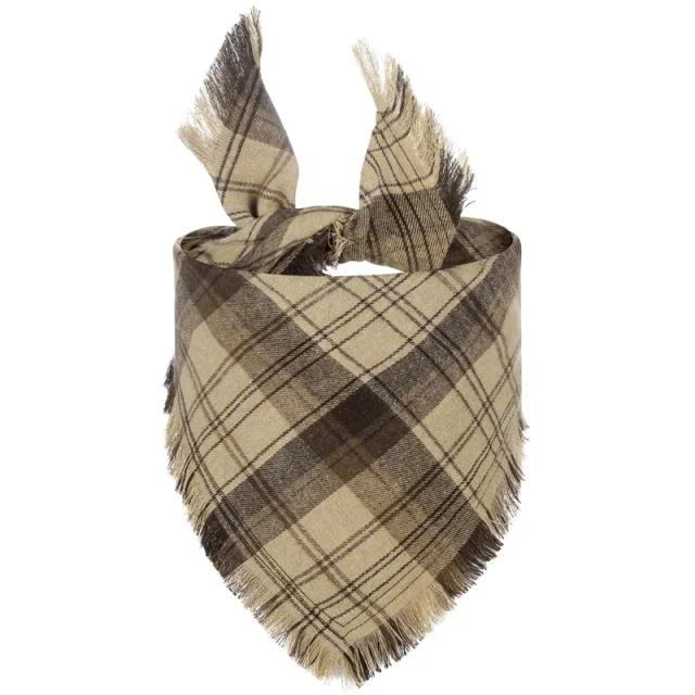 Bandana Borla para Cachorros Grandes - Pet Duplo, Atadura Triangular e Toalha de Saliva, Acessórios de Higiene para Cães Médios e Grandes, 1 Unidade