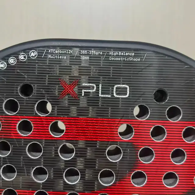 Hack 04 Raquete Padel Tênis Carbono 12K/18K Superfície Áspera Alto Equilíbrio EVA Memória Macia