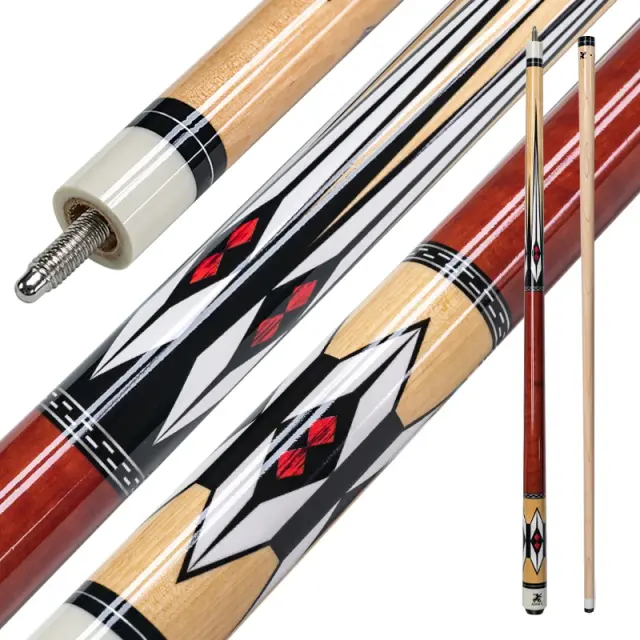 Fúria 13mm 57.48" Eixo de Bordo Americano 1/2 Taco de Bilhar Profissional Conjunto com Saco Presente