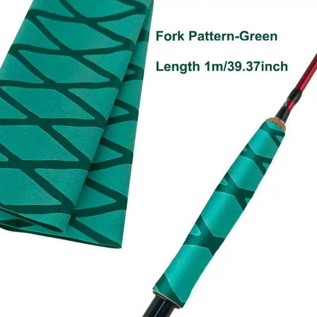 Aventik Tubo Termo Retrátil Antiderrapante Impermeável para Raquetes e Varas de Pesca
