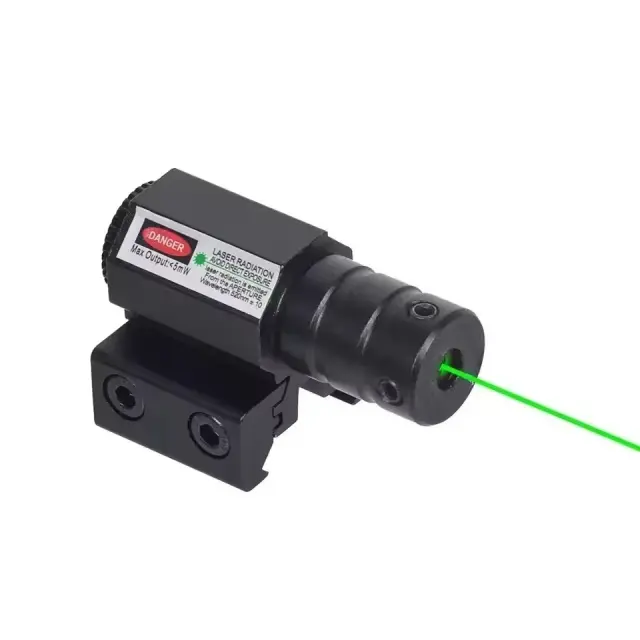Mira Laser Tática Ponto Vermelho/Verde Montagem Universal 11/20mm