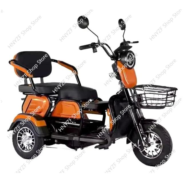 Scooter Elétrica 3 Rodas Pneu Gordo 2 Lugares