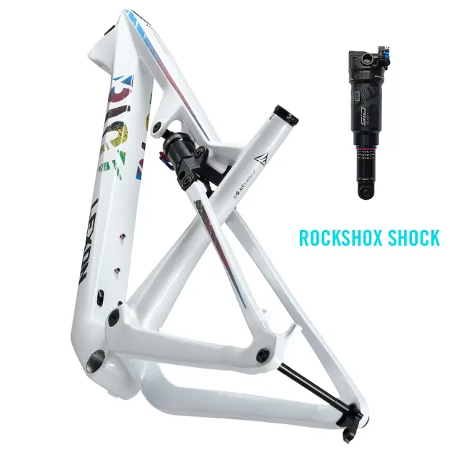 Lexon Quadro de Bicicleta XC Carbono Completo MTB Suspensão Completa 29 Boost