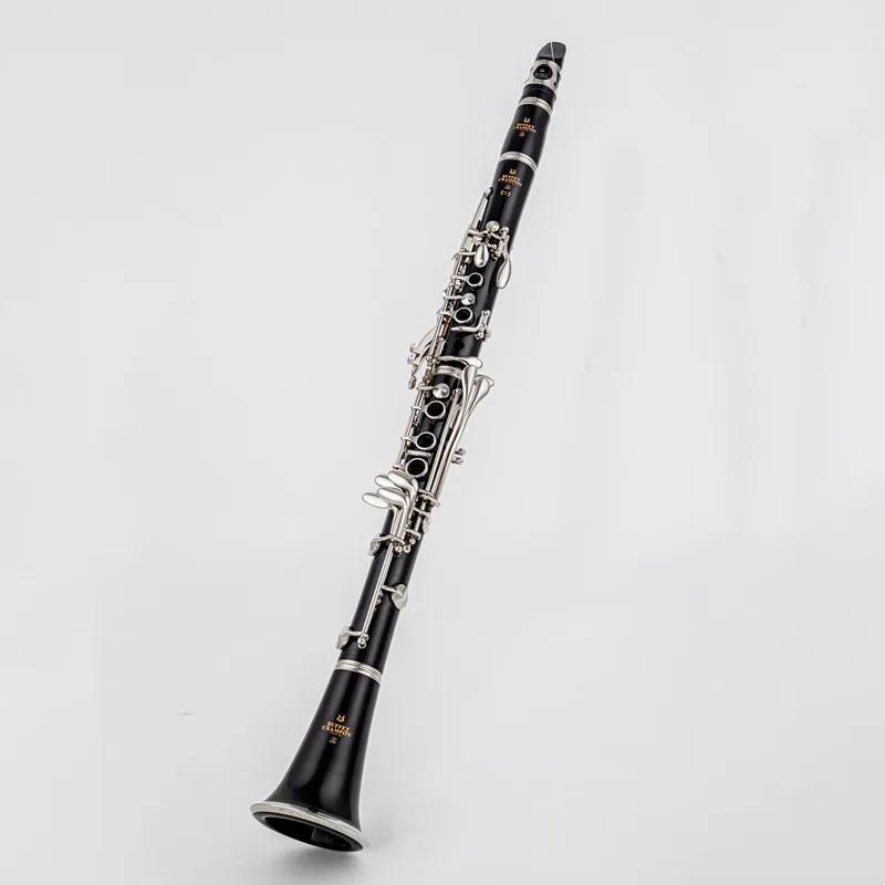 Novo Buffe e11 clarinete 17 teclas baquelite de madeira profissional instrumento de sopro tenor clarinete com caixa palheta musical - Image 1