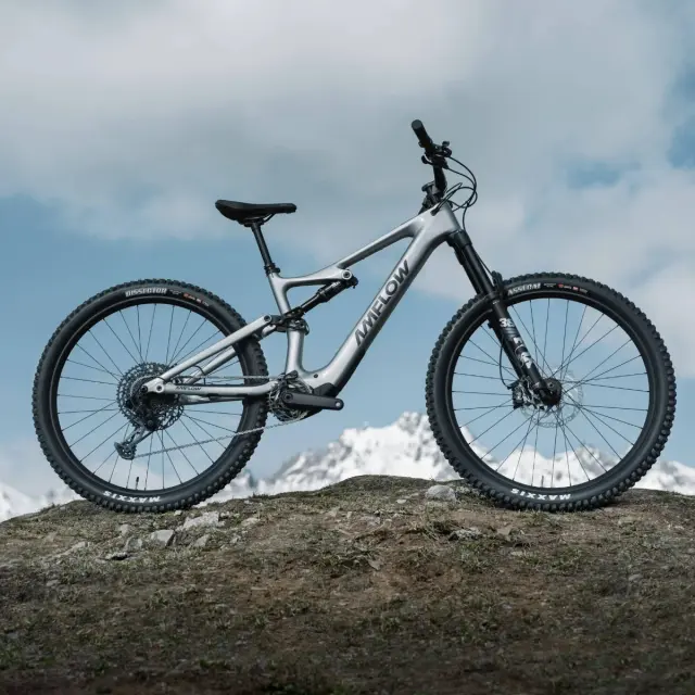 Amflow 2025 Carbono 800Wh Bicicleta de Montanha Eletrônica de Fibra de Carbono de Alto Torque