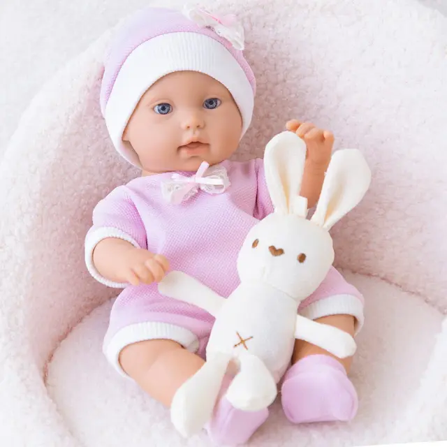 Boneca Reborn Realista 12 Polegadas Menina Coelho Vinil Presente Crianças