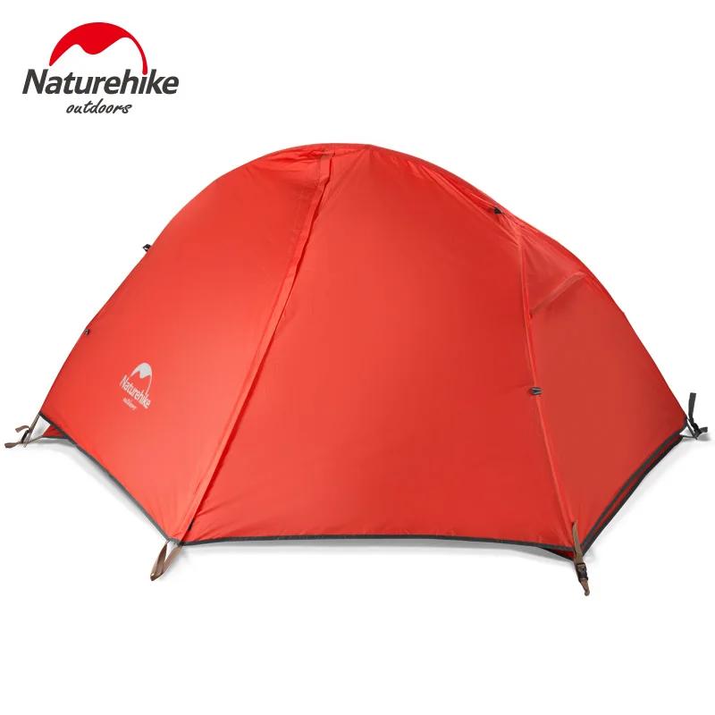 Naturehike barraca de ciclismo profissional única, portátil, camada dupla, 210t/20d, nylon, silicone, para 3 estações - Image 1