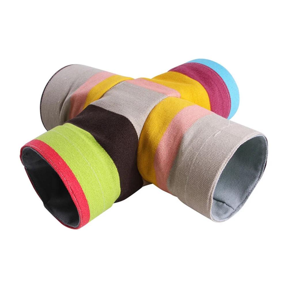 Pet túnel brinquedo interativo bola, túnel de gato, gatinho, filhotes, coelho, suprimentos de pequenos animais, quebra-cabeça engraçado - Image 1