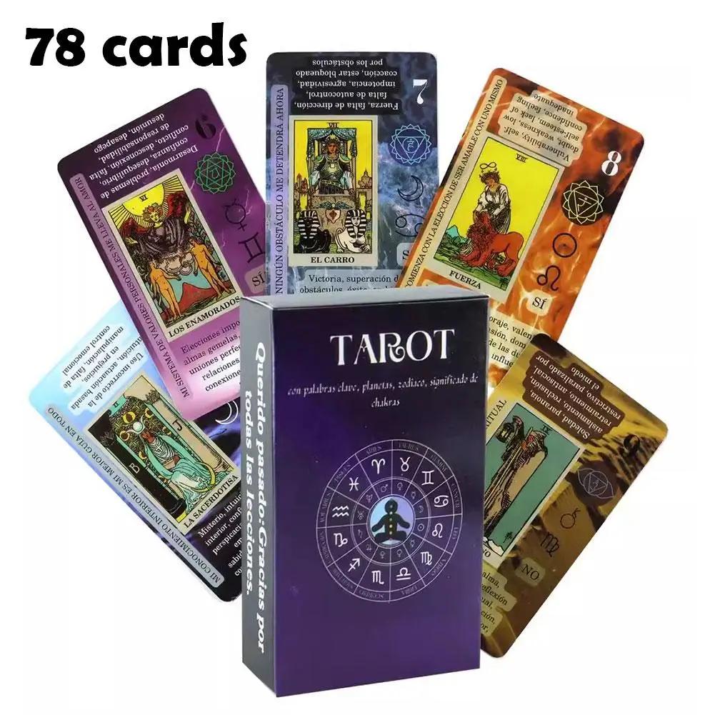 Baralho de tarô do mundo das doze constelações, adivinhação do mundo, jogo de tabuleiro, aprendizagem interativa, para o mundo - Image 1