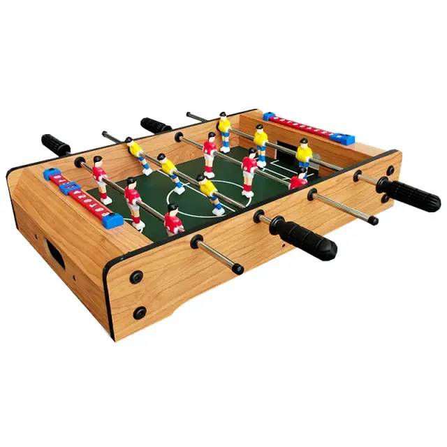 Mini Mesa de Futebol de Mesa Portátil - Jogo de Pebolim com 2 Bolas para Adultos e Crianças