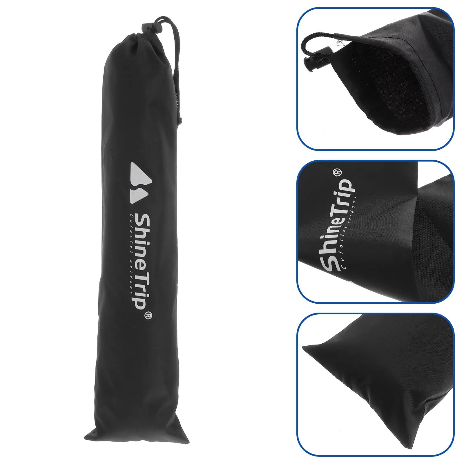 Caminhadas e Trekking Poles Storage Bag, Bolsa de transporte para esporte ao ar livre, Organizador preto - Image 1