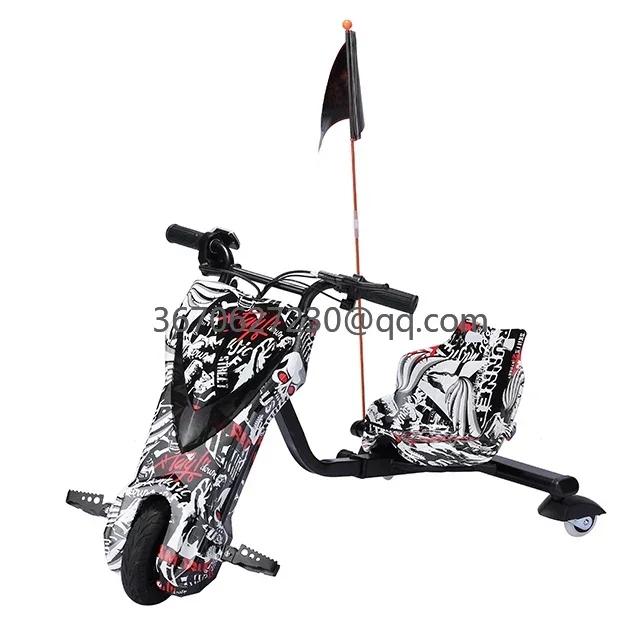 Scooter Elétrico Drift 3 Rodas 36V 250W 360 Drifting Rider
