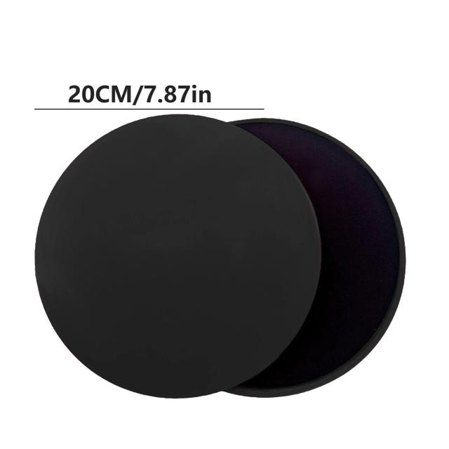 Fitness Núcleo Slider Pilates Exercício Discos Deslizantes Treino Corporal Completo 2 Unidades