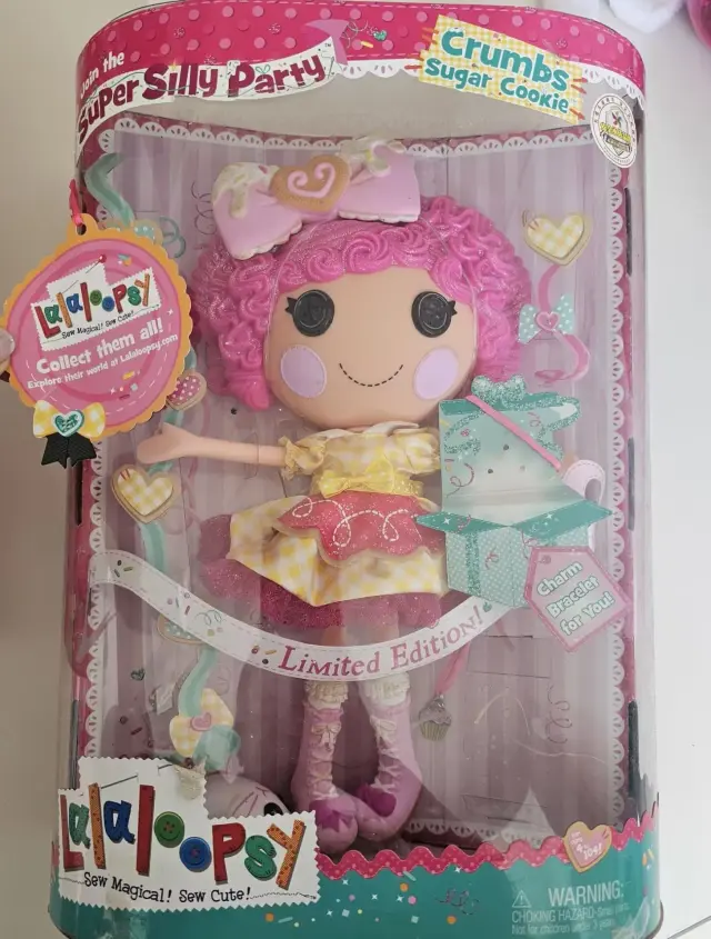 Lalaloopsy Boneca de Tecido Brinquedo de PVC Presente Menina 1 Unidade