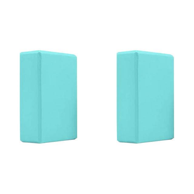 Blocos de Yoga EVA Antiderrapante 2 Peças - Moldagem Corporal e Meditação