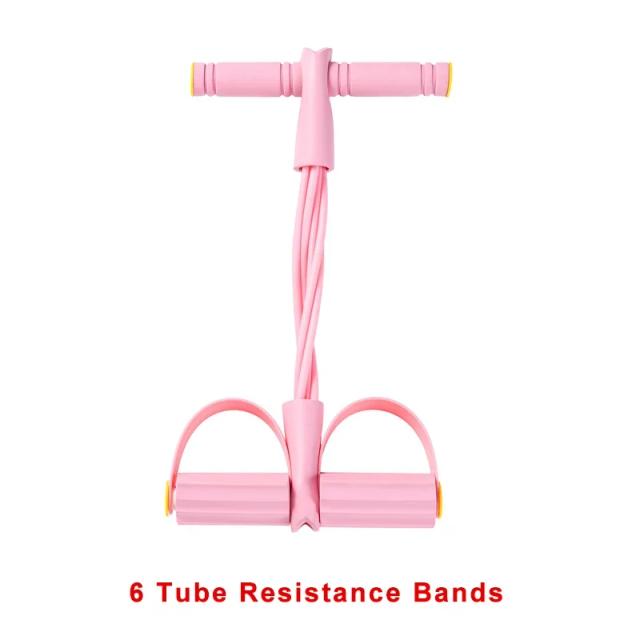 Tensor de Faixa de Resistência Profissional Alças Antiderrapantes 4/6 Níveis
