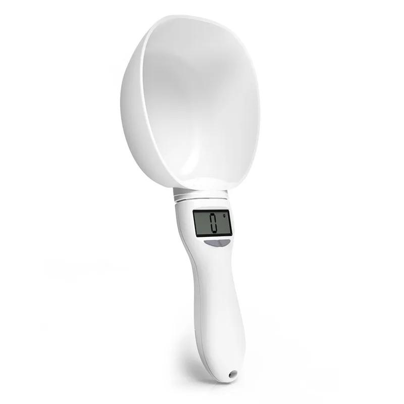 Tigela de alimentação digital para produtos para animais, colher medidora, alta qualidade, balança eletrônica para cão e gato, G, ml, xícara, oz, 800g, 0.1g - Image 1