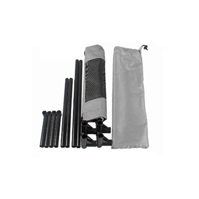 A cama elevada do cão levantou berços do animal de estimação para o cão pequeno portátil para interno e exterior com quadro durável respirável da malha - Image 1