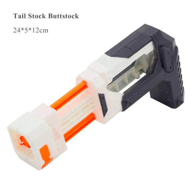 Acessórios Nerf N-Strike Elite Silenciador Estoque Lanterna 4 Peças