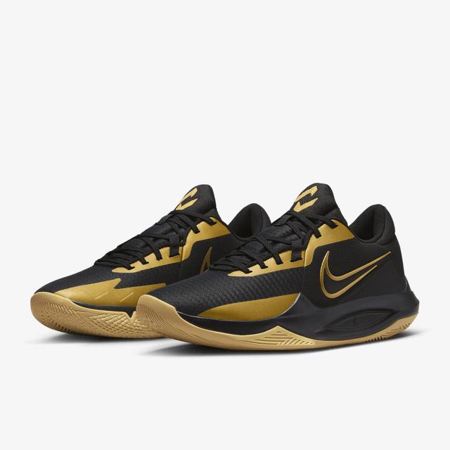 Nike Tênis Basquete Masculino Authentic Precision 6 Cano Baixo DD9535-005