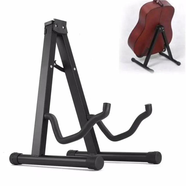 Suporte Dobrável e Portátil para Guitarras, Baixos e Violoncelos - Ideal para Músicos Profissionais