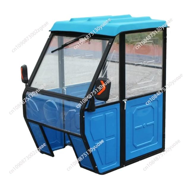 Triciclo Elétrico com Cabine Fechada - Proteção Total e Conforto em 90cm