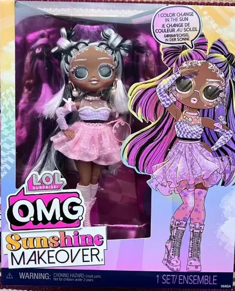 LOL Surprise Boneca Irmã Mais Velha Anime Artesanal Kawaii 30cm PVC com Caixa