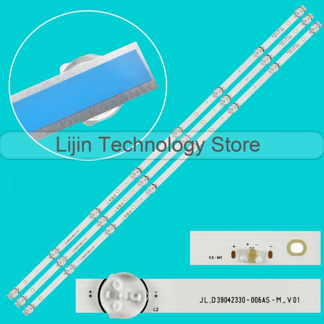 LED MS-L1795 V2 39HL5320H 3080539Z10DTZ003 H39D7100E LED-40ZS1T2 40LFA29AE Tira de LED 3 peças