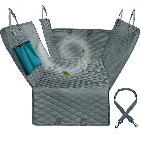 Impermeável Car Seat Cover para Trunk, Dog Hammock, Dog Car Blanket, Mats Case, traseira traseira, protetor, 2 em 1 - Image 1