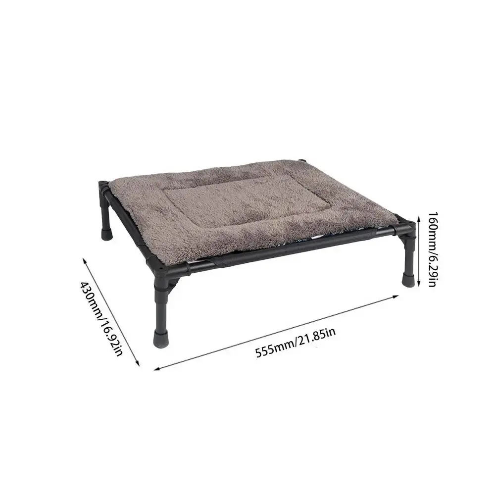 Cama universal elevada do cão, Cama respirável removível do animal de estimação, Cama antiderrapante portátil levantada para cães grandes e médios e pequenos - Image 1