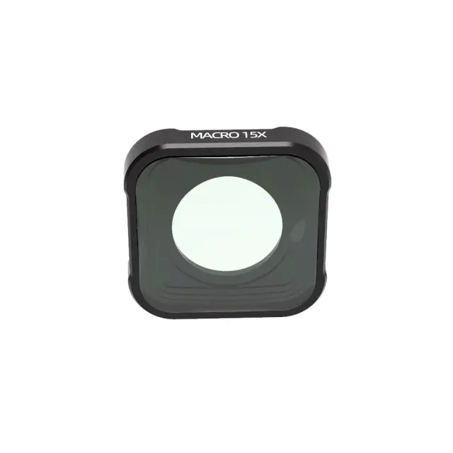 Filtro Macro HD GloryStar 15X para GoPro Hero 9/10/11/12/13 Black