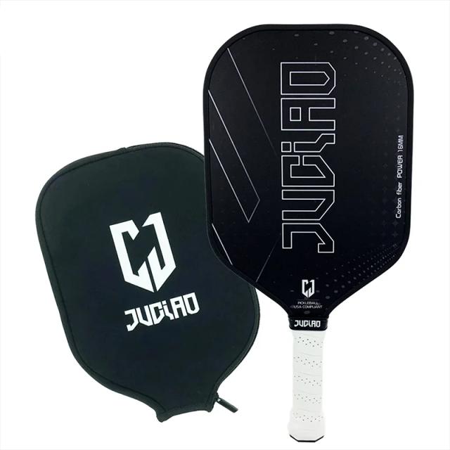 JUCIAO Carbon Fiber Pickleball Paddle 16mm Honeycomb Core
