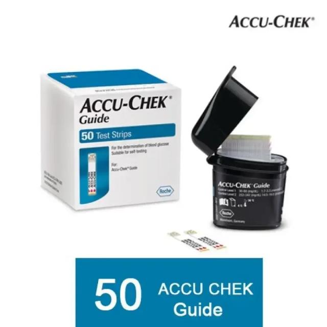 Accu-Chek Guia Tiras de Teste Glicose 50/100 un