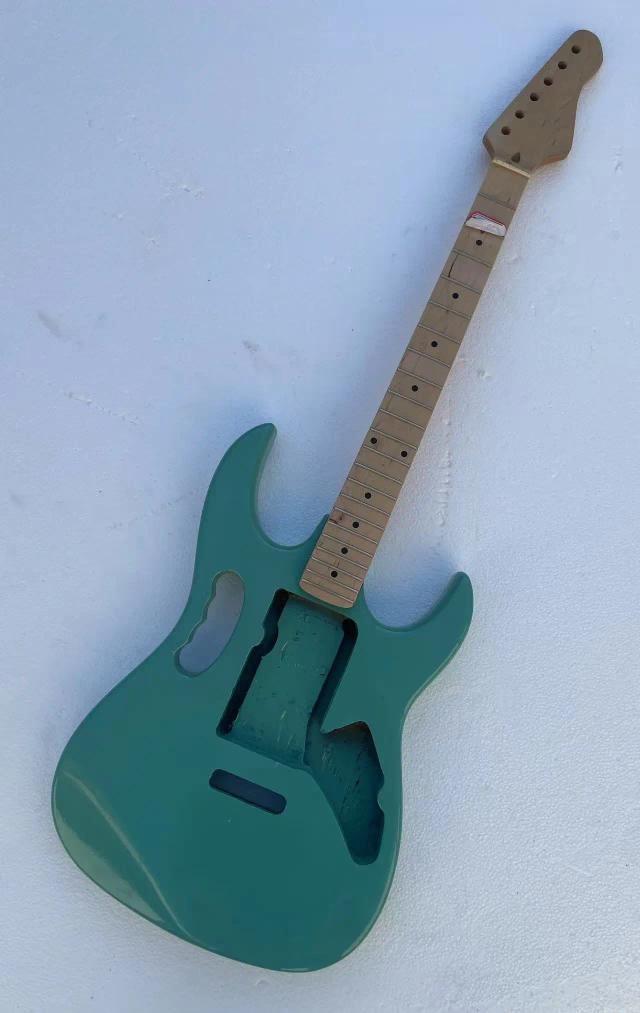 Guitarra Elétrica DIY 6 Cordas Inacabada Tremolo Kit