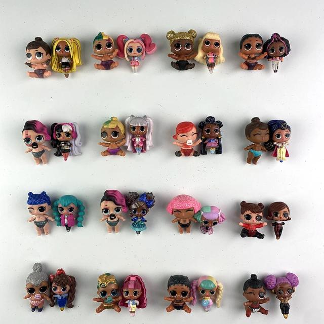Bonecas Irmã Mais Velha 4cm 2 Estilos Presente Natal