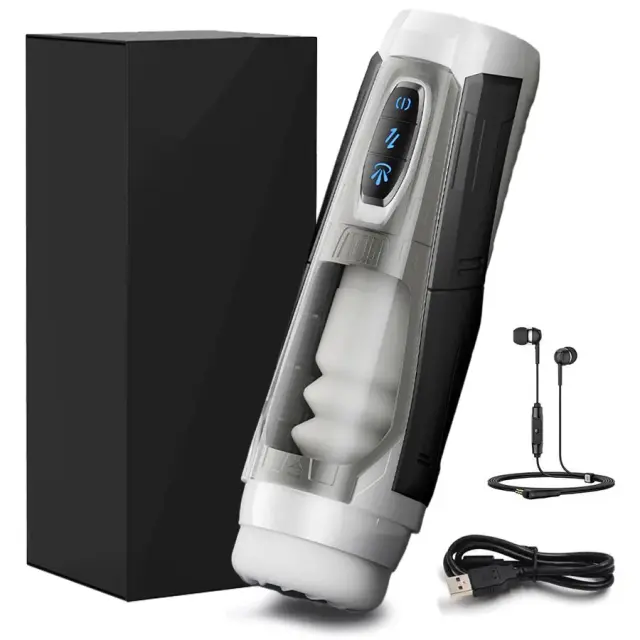 Copo Masturbador Masculino Automático Vagina Realista 7 Modos 3D