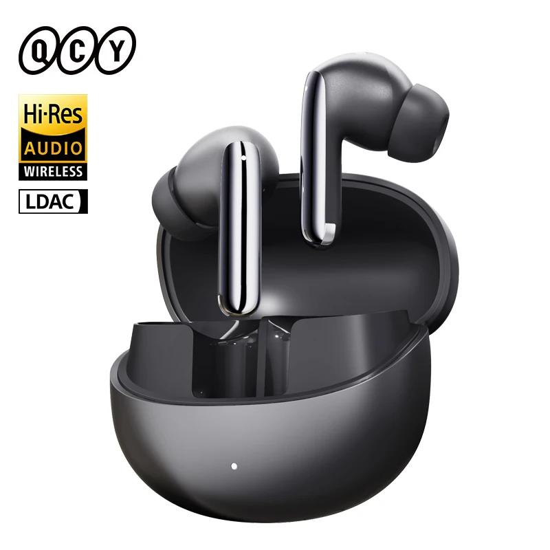 QCY MeloBuds Pro ANC Bluetooth 5.3 Fones de ouvido, ANC híbrido 46dB, Hi-Res, Earbuds LDAC, fones de ouvido 6 Mic, detecção intra-auricular 34H - Image 1
