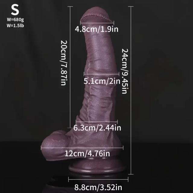 Cavalo Vibrador Anal Plug Silicone Próstata Massageador 18