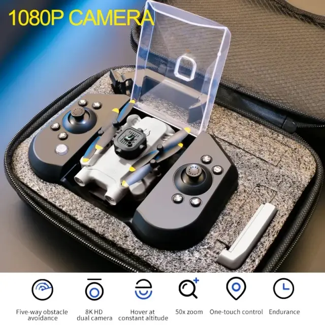 4DRC V30 Mini Drone Câmera HD Dobrável Quadricóptero 4K 1080P WiFi