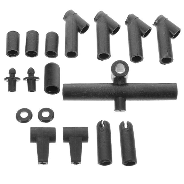 Conectores de Plástico para Estrutura de Pipa - Kit de Reparo e Construção DIY - 9 Peças