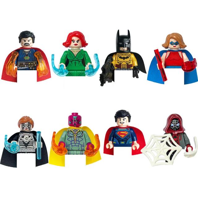 Marvel Vingadores Blocos de Montar Boneco Herói 4.5cm DIY