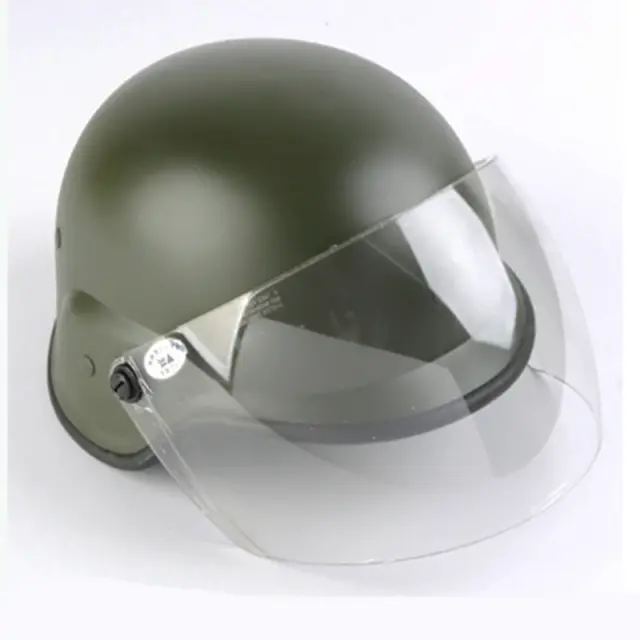 PASGT-Airsoft Tactical M88 Capacete Protetor com Viseira Clara - Preto/OD