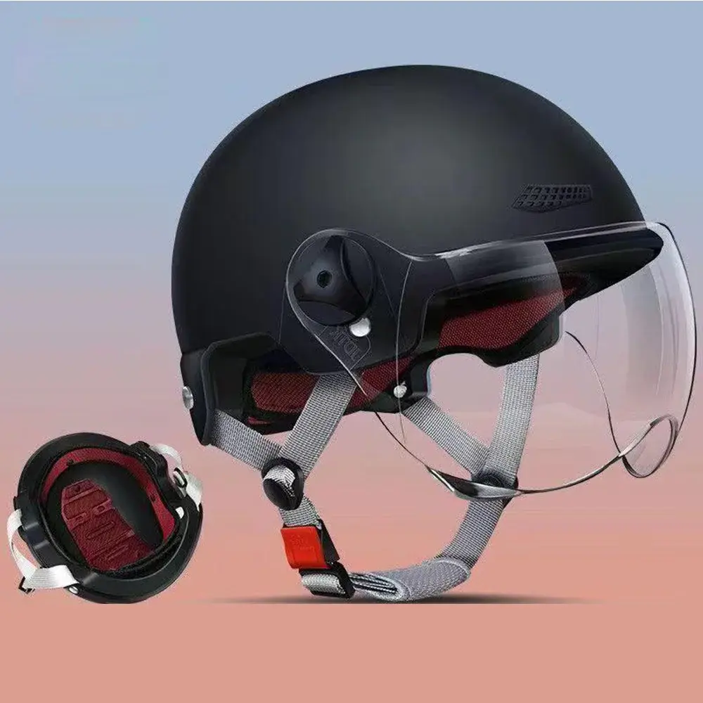Motocicleta elétrica Bike Capacete, Unisex Ciclismo Protetor de Segurança, ajustável, respirável, ultraleve, MTB, Scooter - Image 1