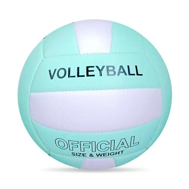 Bola de Voleibol em PVC Resistente ao Desgaste, Alta Bouncy, Costura Máquina, Tamanho Padrão 5 para Treinamento e Jogos com Tecnologia à Prova de Explosão