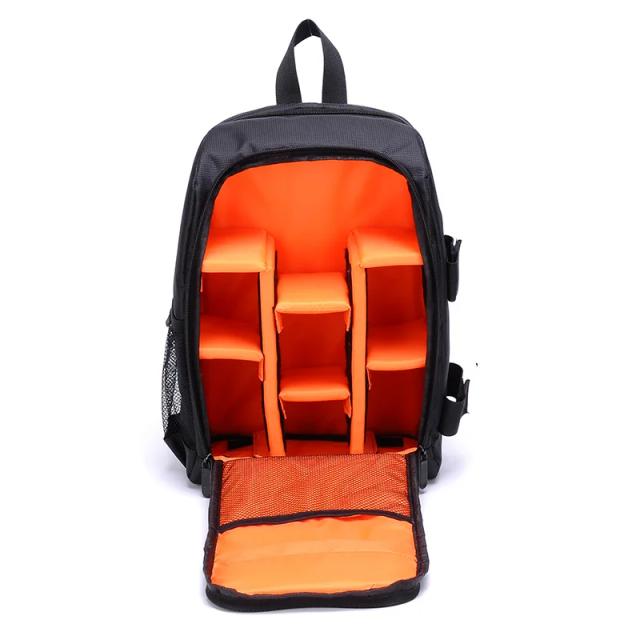 Jinnuolang Mochila Fotografia à prova d'água para Câmera DSLR e Notebook até 15.6"
